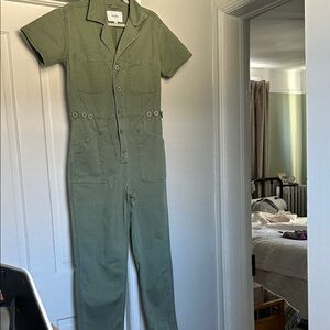 Pistola Olive Green Jumpsuit